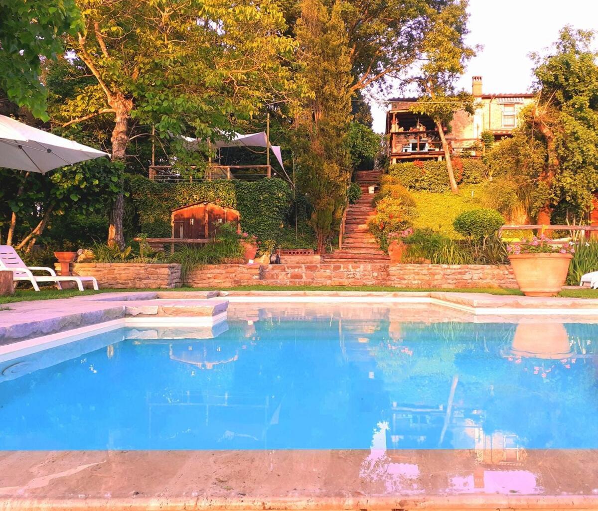 Tuscan Hills - Stonehouse, Garden & Pool Викио Екстериор снимка